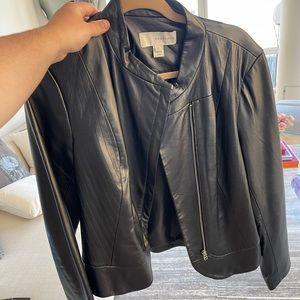 Bagatelle Leather Black Jacket Womens XL